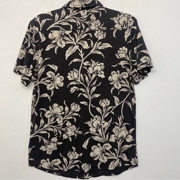 NWT Faherty Knit Seasons SS Shirt Hawaiian Button Down - Picture 6 of 7